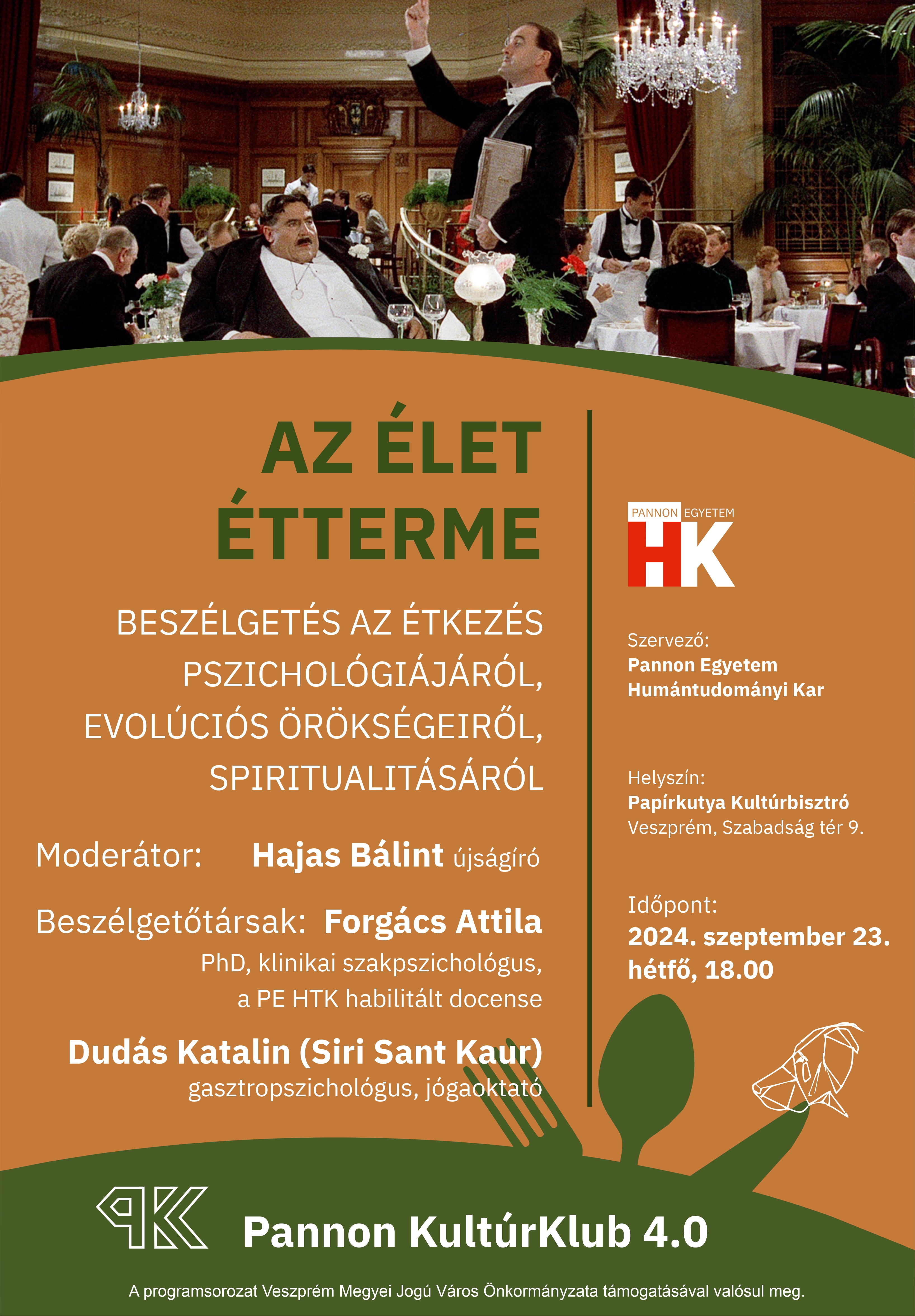 Szeptember 23-án ismét Pannon Kultúrklub 