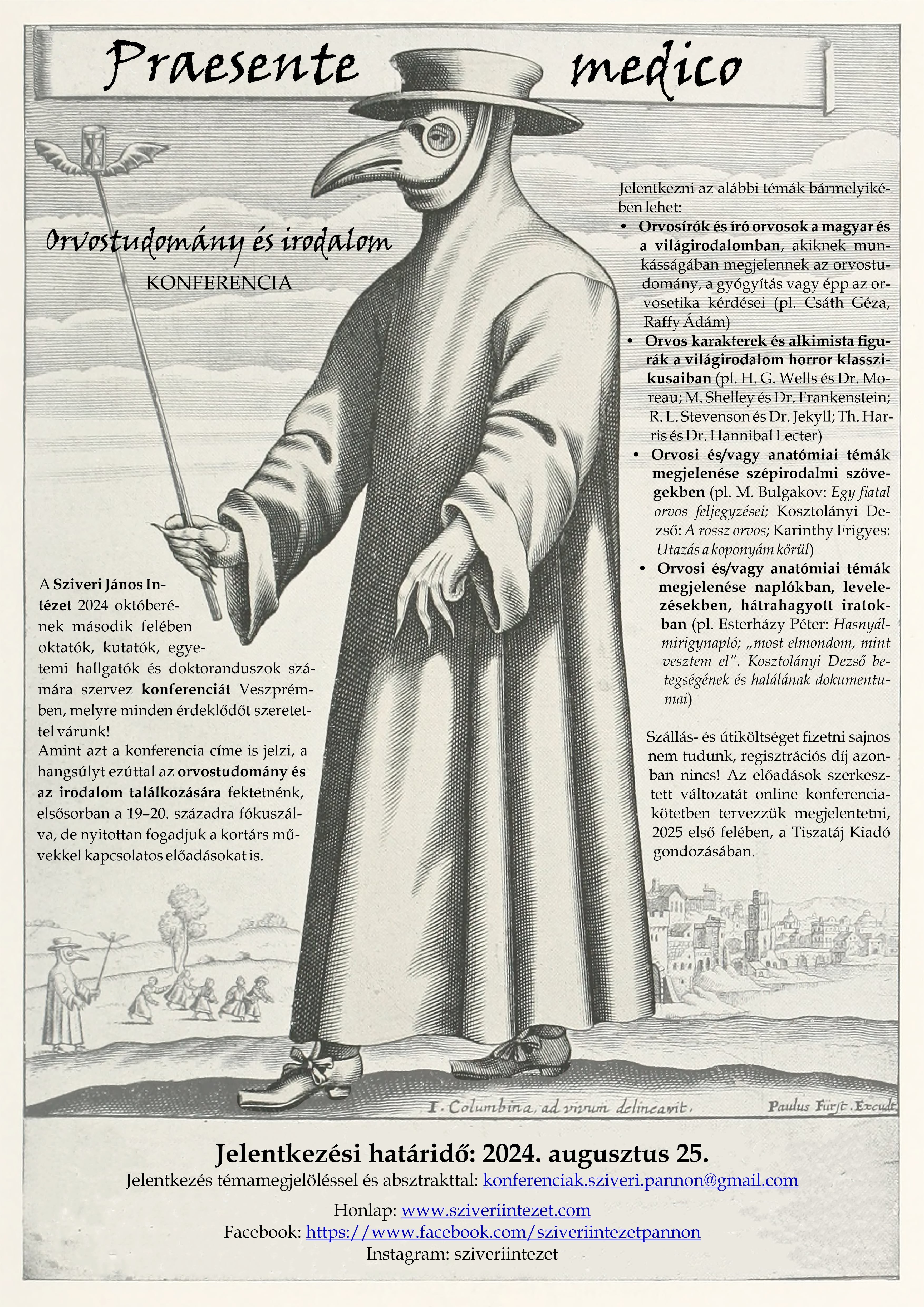 Praesente medico – Orvostudomány és irodalom