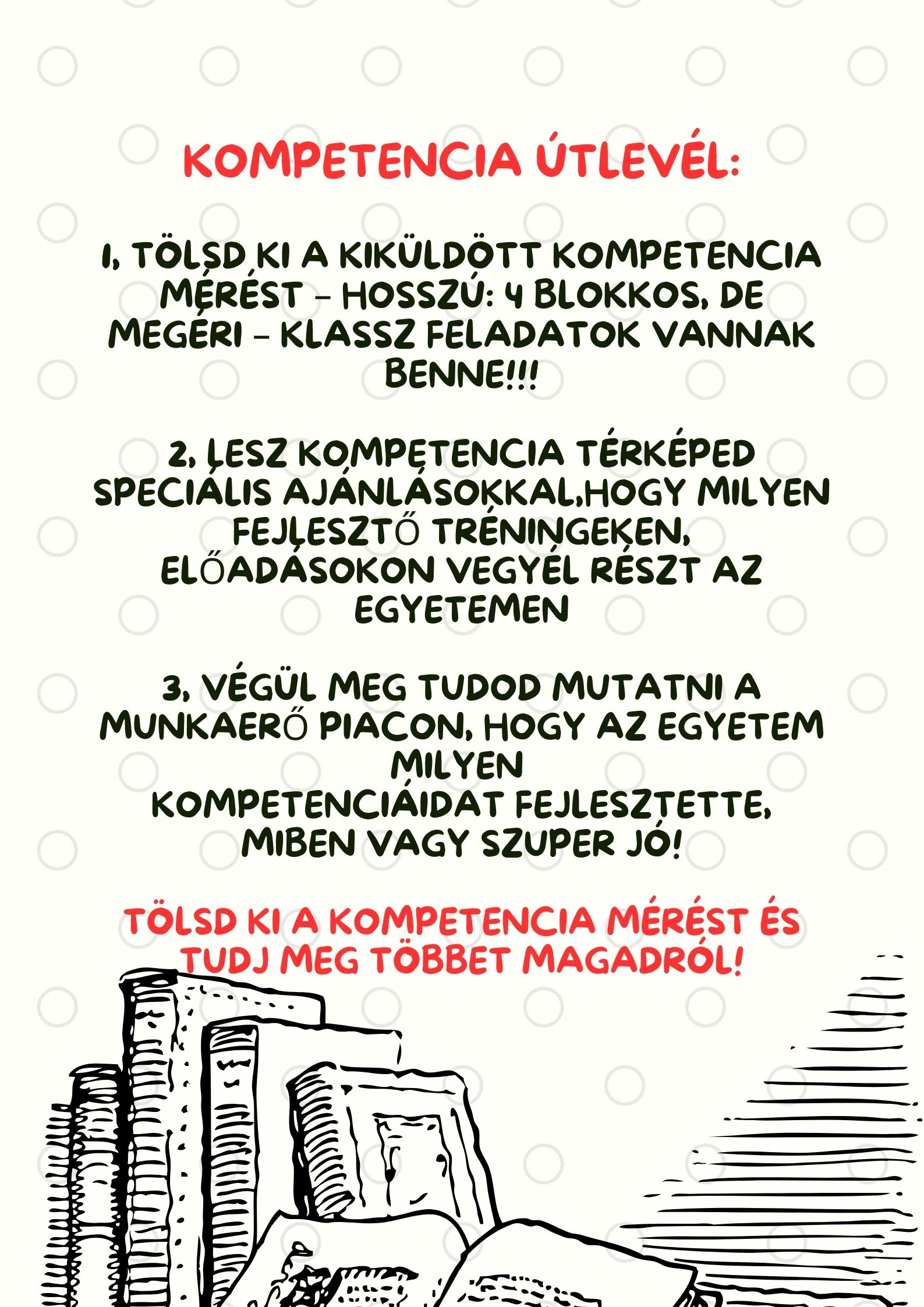 Vegyél részt Te is kompetenciaútleveled elkészítésében - FELHÍVÁS!!