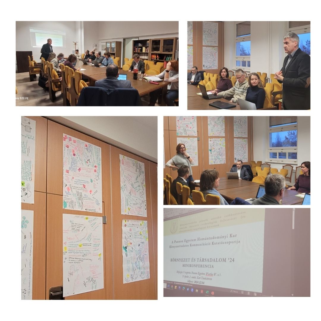 Környezet és Társadalom Minikonferencia zajlott a HTK-n