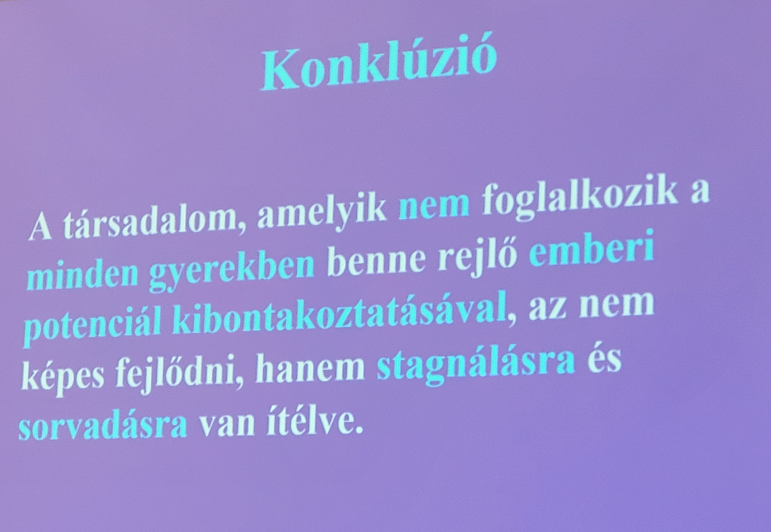 konklúzió